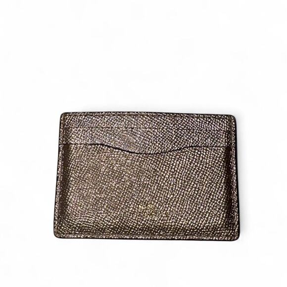 Coach Handbags - Y2K AUTHENTIC COACH METALLIC CARD HOLDER